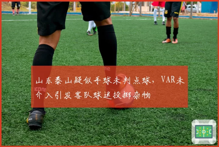 山东泰山疑似手球未判点球，VAR未介入引发客队球迷投掷杂物