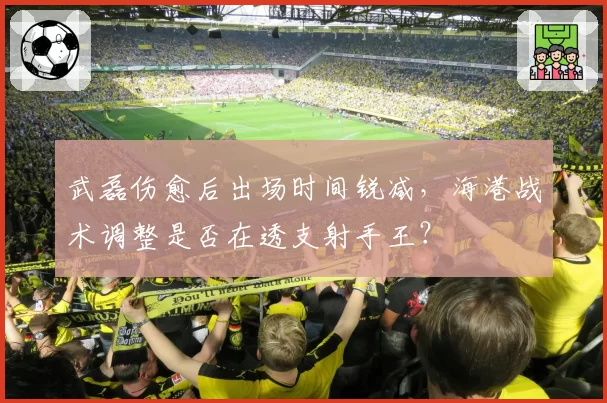 武磊伤愈后出场时间锐减,海港战术调整是否在透支射手王?